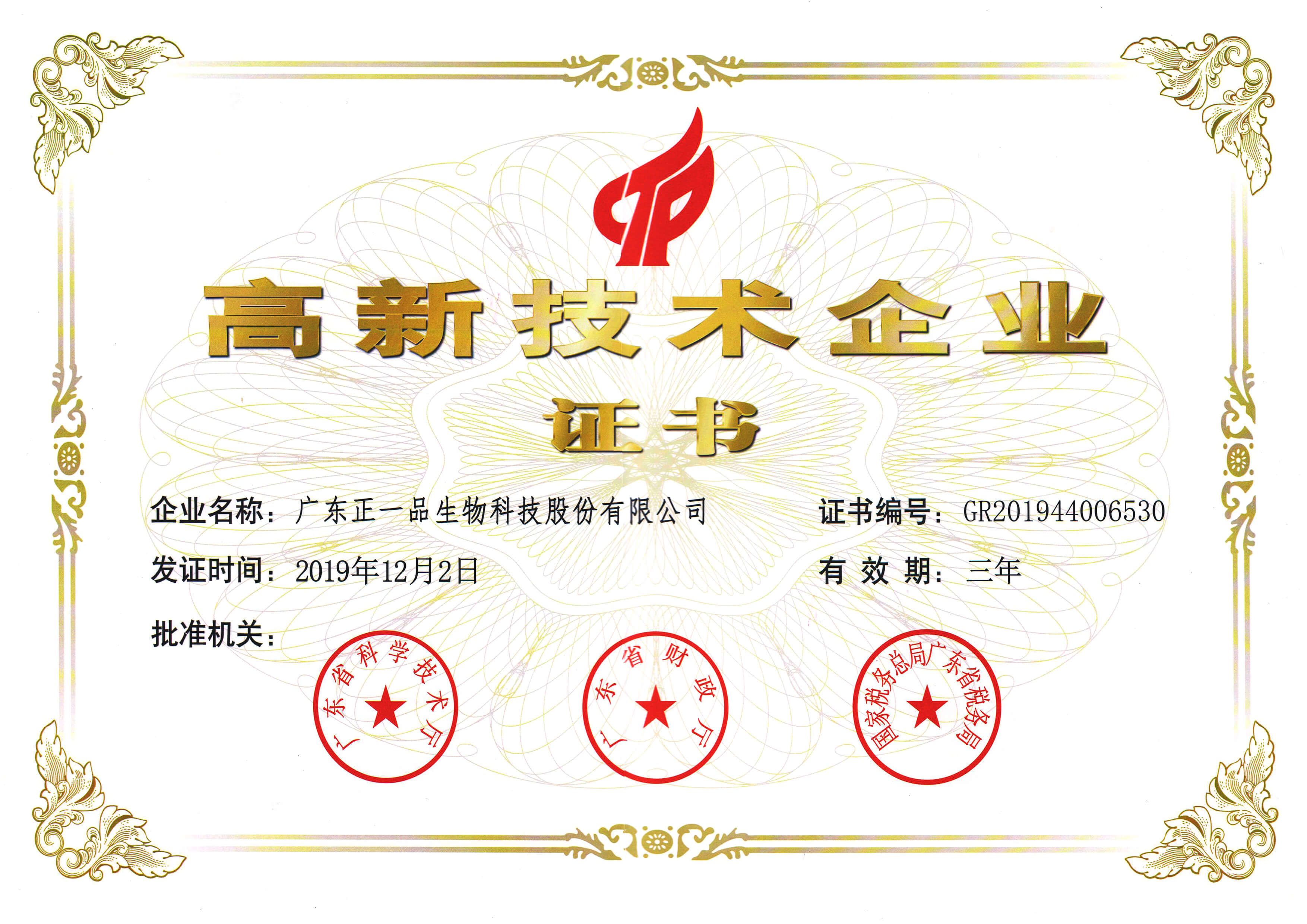 高新技术企业